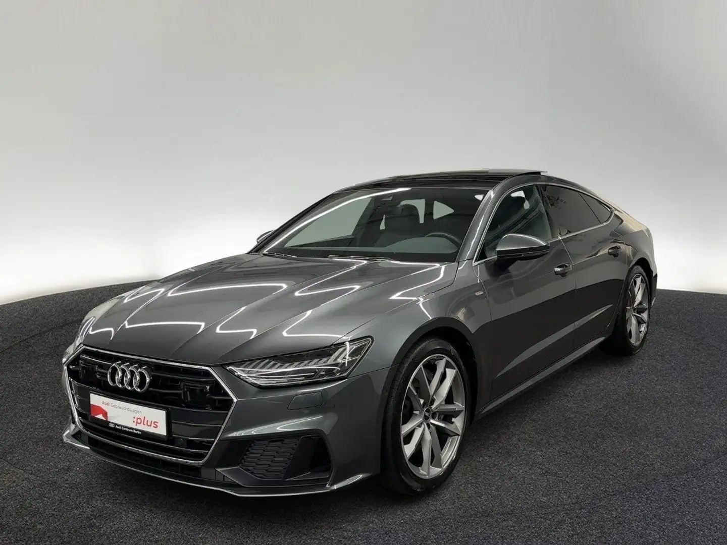 Audi A7 55 TFSI qu.S tr. AHK STDHZG MATRIX Grau - 2