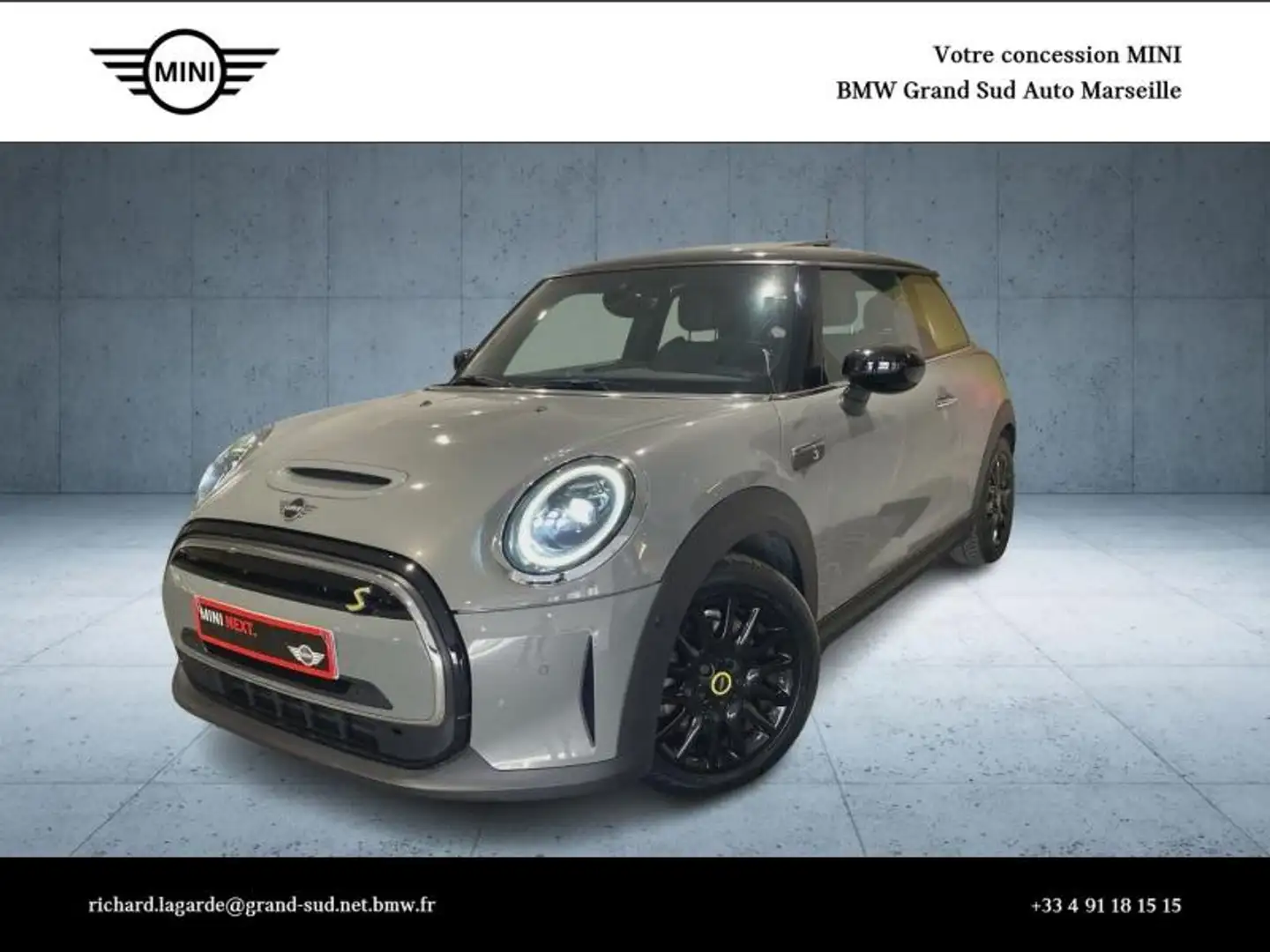 MINI Cooper SE Cooper SE 184ch Classic BVA 5CV Gris - 1