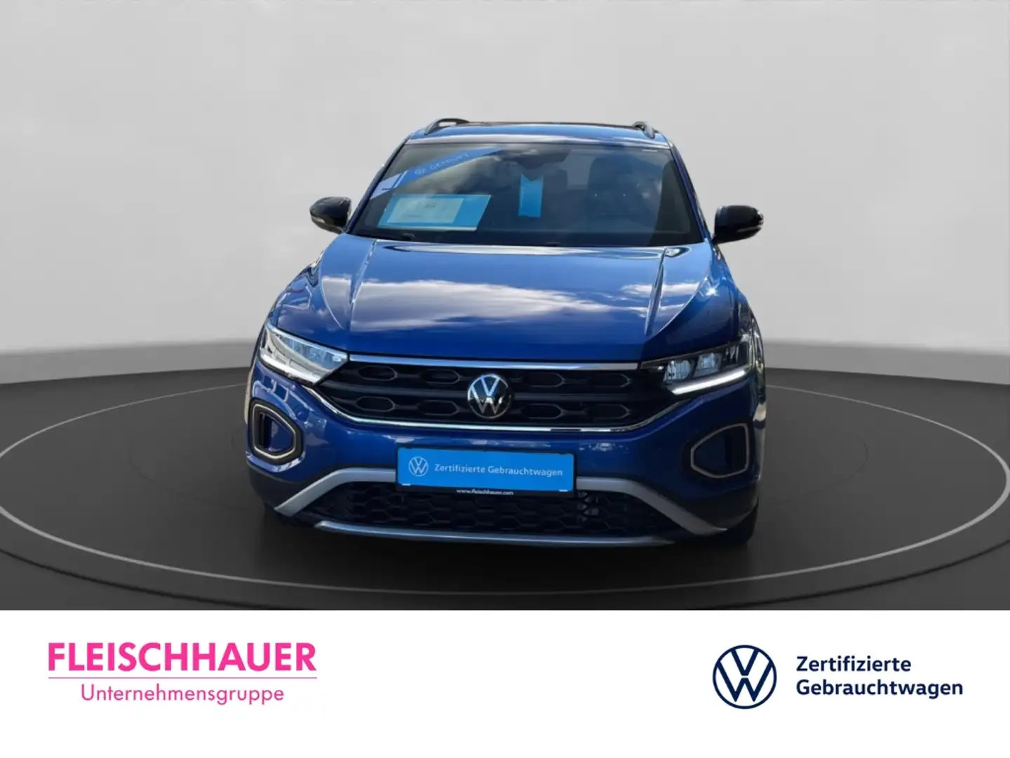 Volkswagen T-Roc Goal 2.0 Life+SHZ+KAMERA+LED+NAVI+ACC+DAB Blau - 2