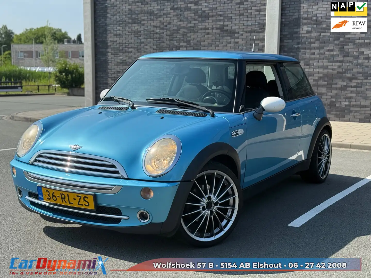 MINI One Mini 1.6 Salt // NAP // NWE APK // AIRCO // RIJD G Bleu - 1
