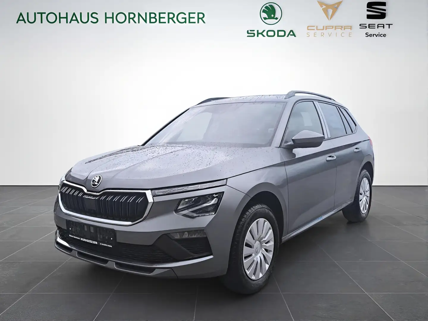 Skoda Kamiq Selection Facelift DSG AHK PDC Tempomat Matrix Gris - 1