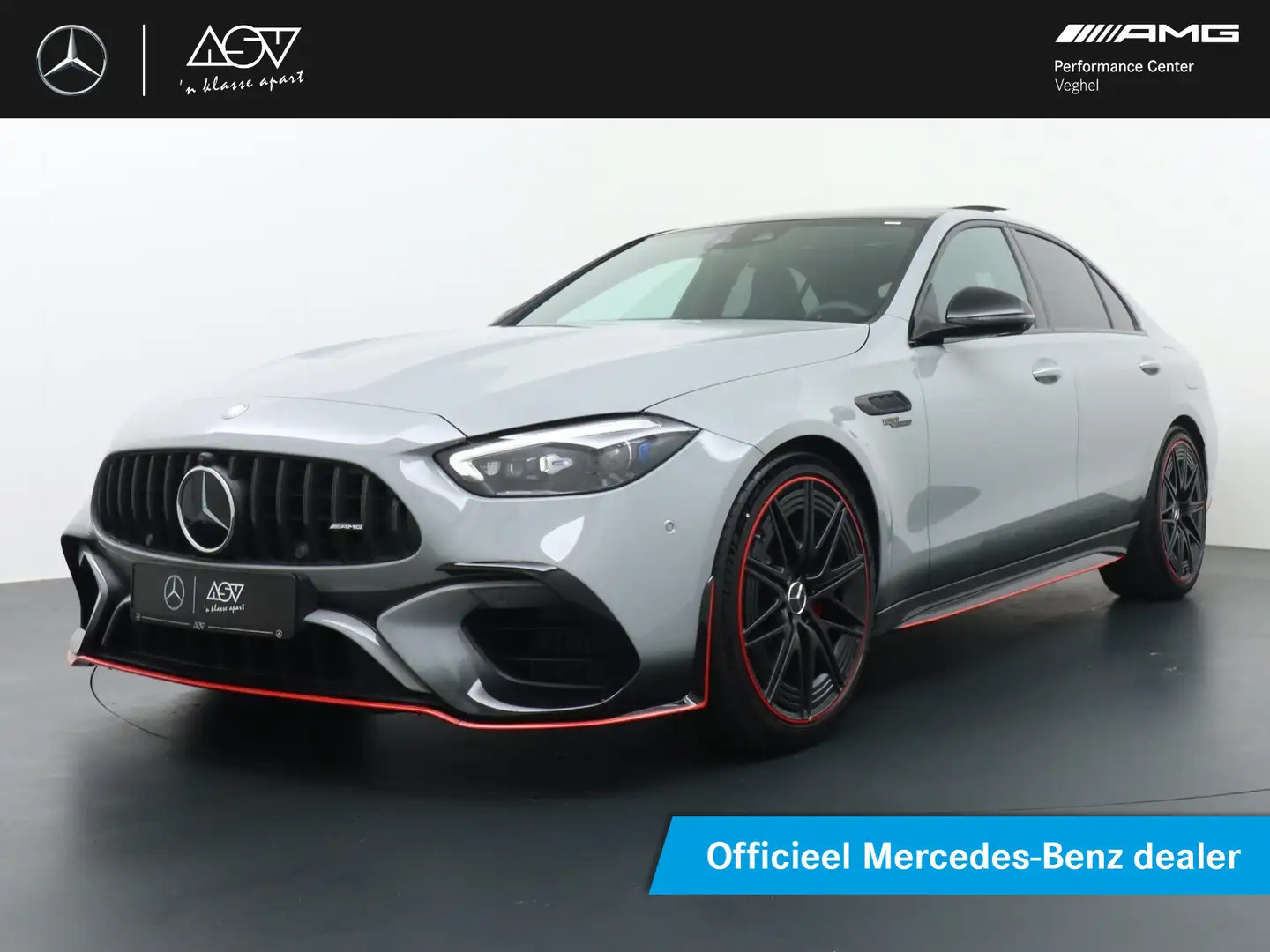 Mercedes-Benz C 63 AMG S E Performance F1 Edition | Achterasbesturing | A Grijs - 1
