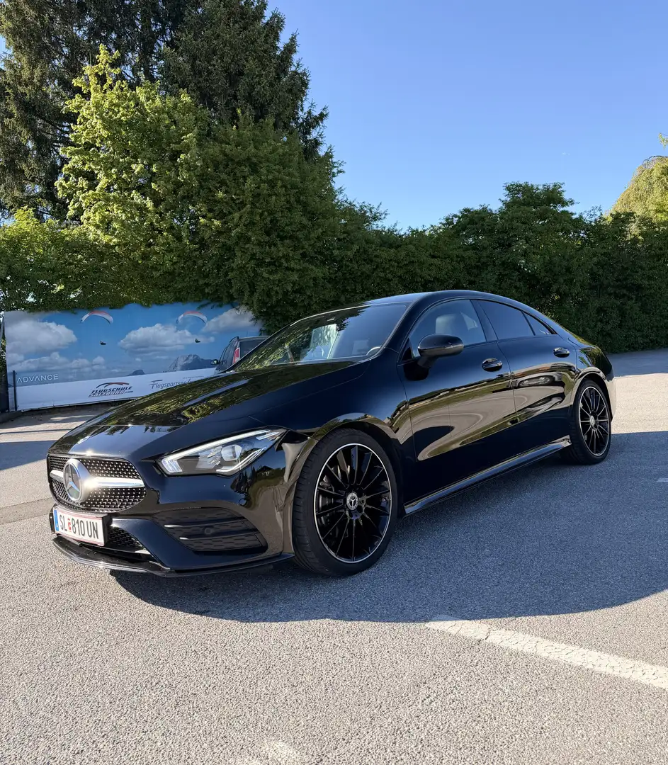 Mercedes-Benz CLA 200 d Aut. AMG Line/Panorama Schwarz - 1