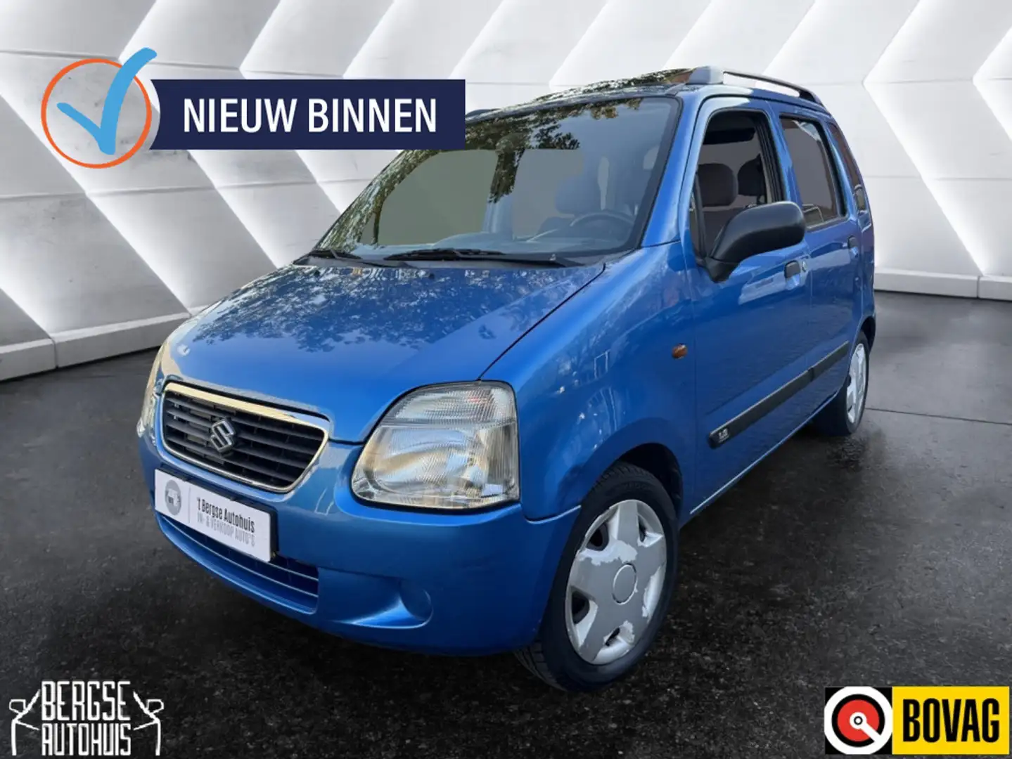 Suzuki Wagon R+ 1.3 GL Elek. Ramen Automaat Trekhaak Blau - 1
