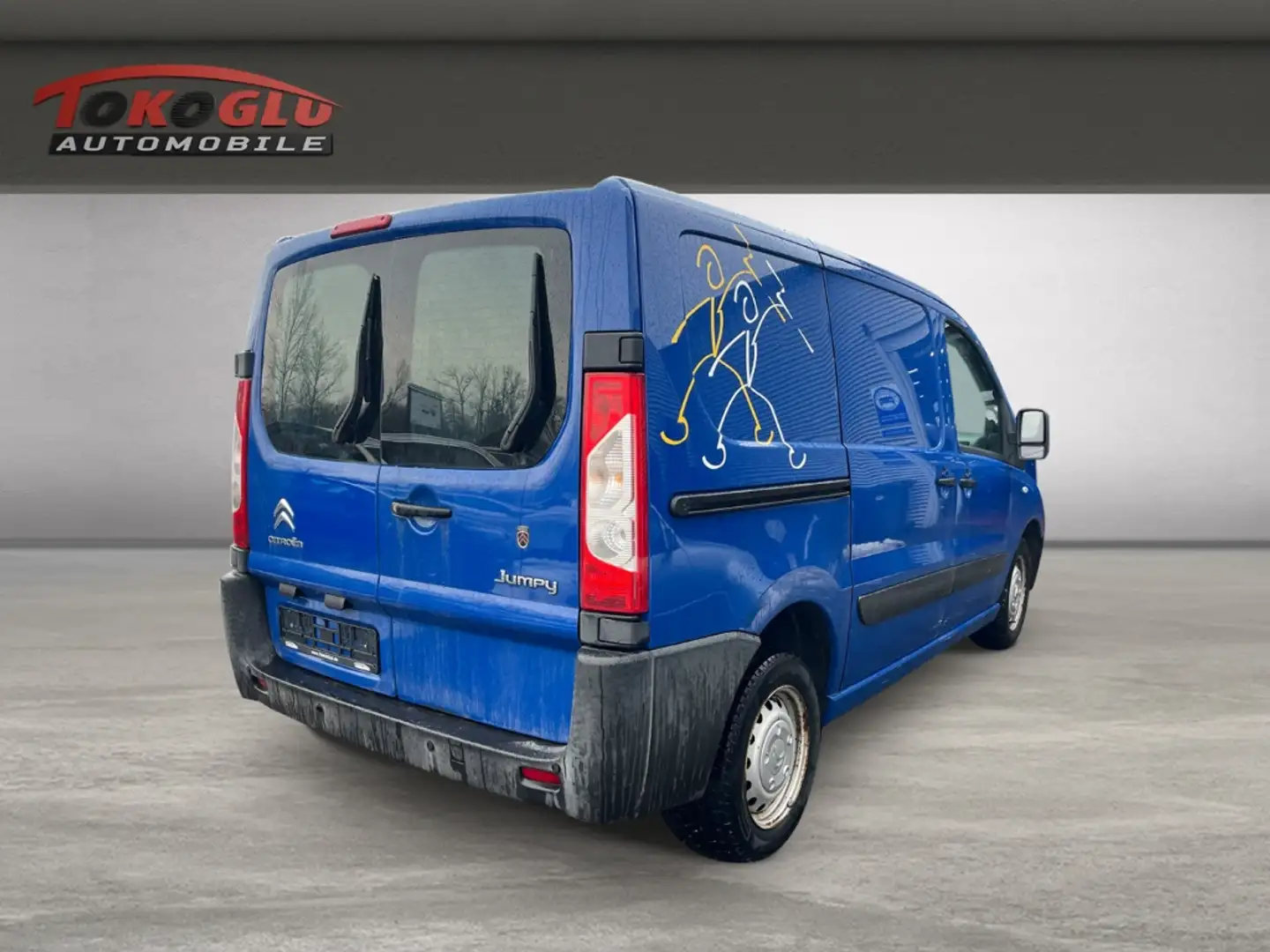 Citroen Jumpy HDi 90 27 L1H1 Kasten 1.HAND Kollisionswarner BT M Blau - 2