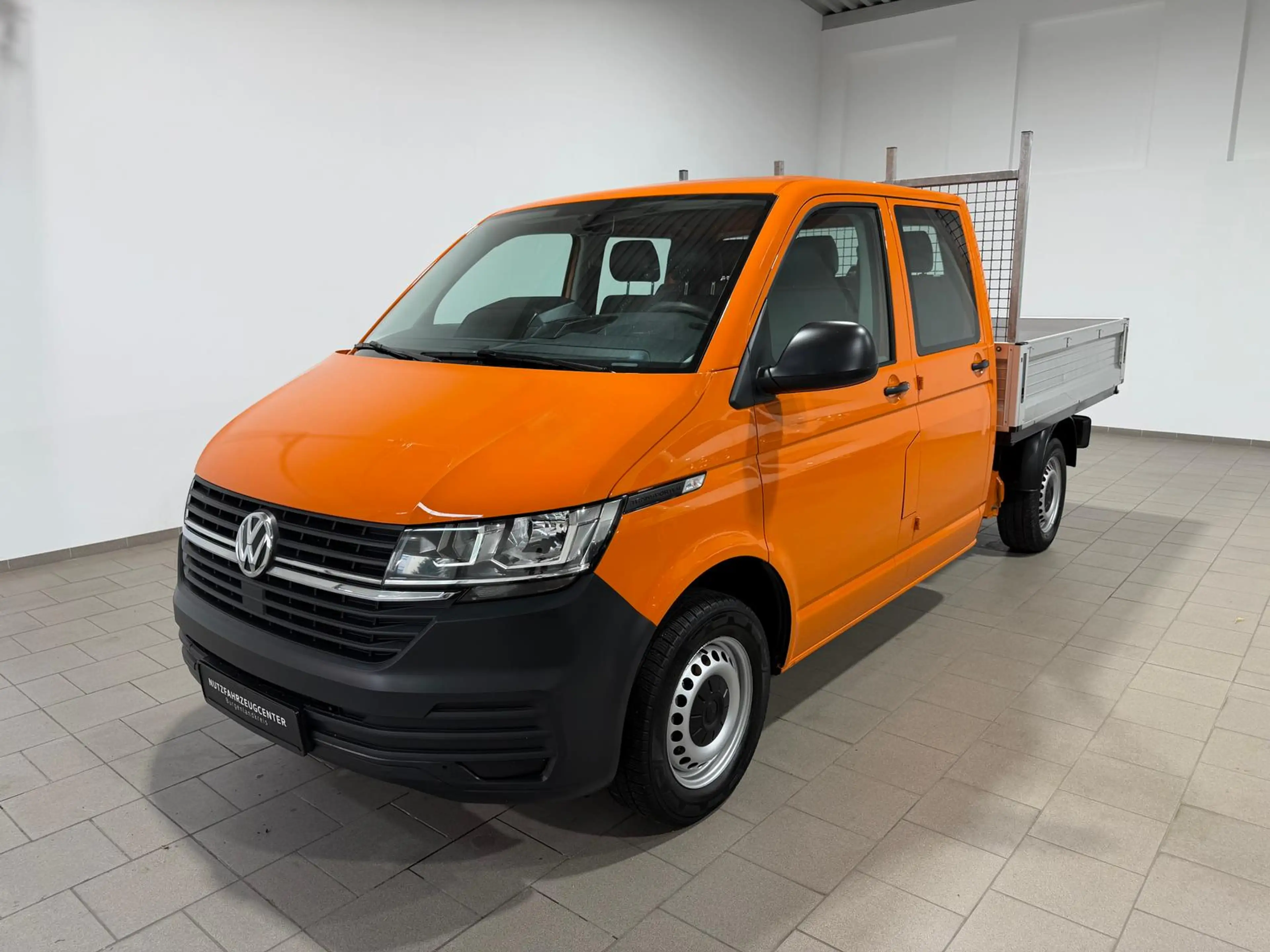 Volkswagen T6.1 Transporter T6.1 Pritsche-Doka (6-Si.),Klima,Radio,AHK