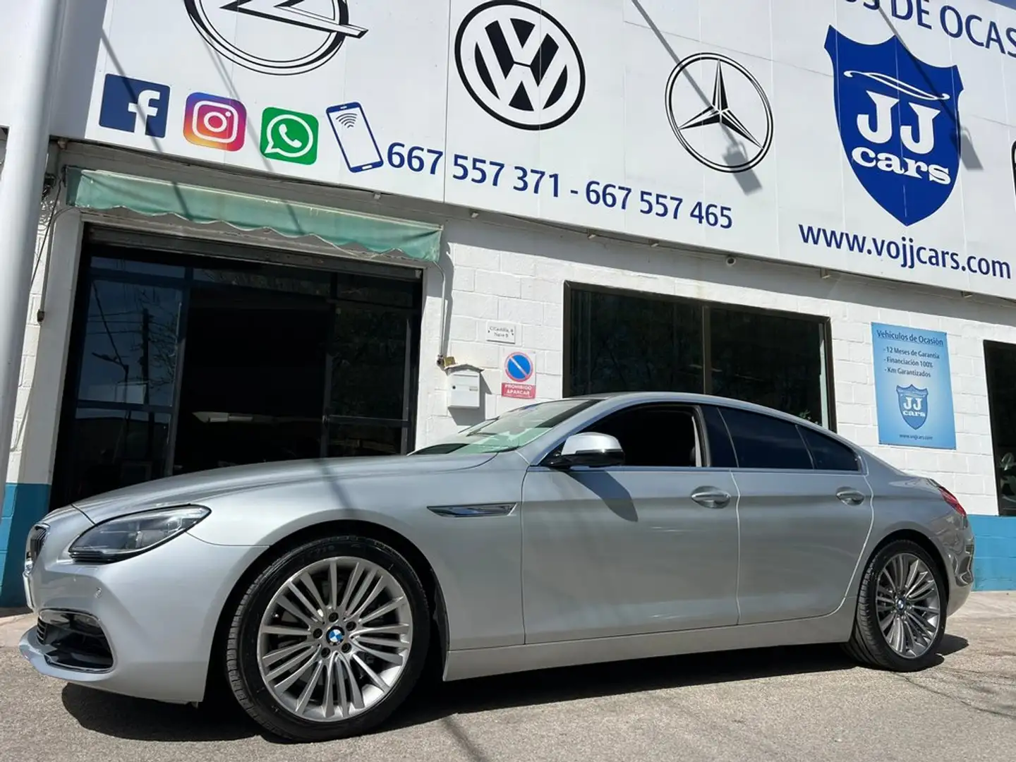 BMW 640 640dA Gran Coupé Gris - 1