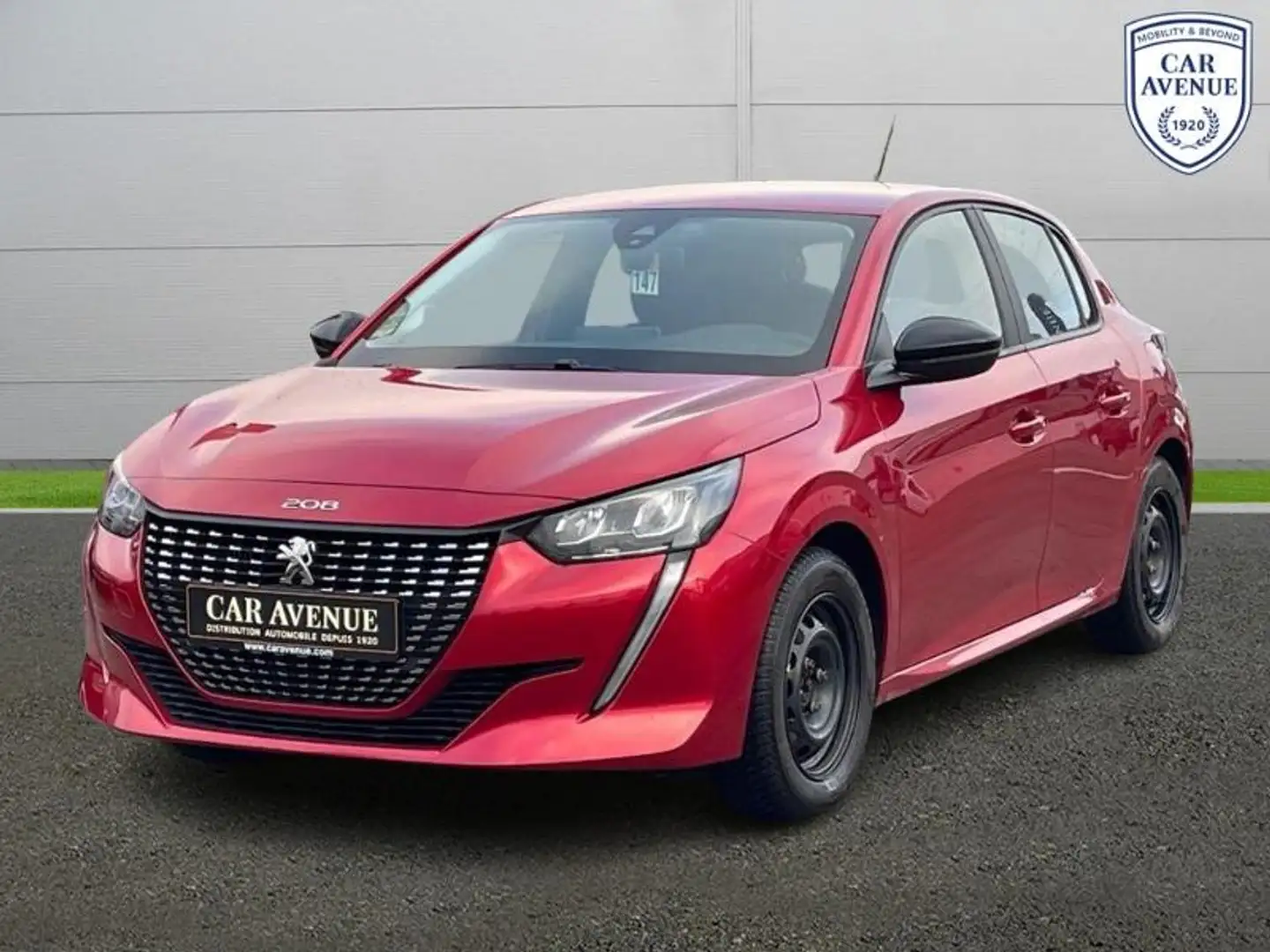 Peugeot 208 1.2 PureTech 100ch S\u0026S Allure Pack EAT8 Rouge - 1