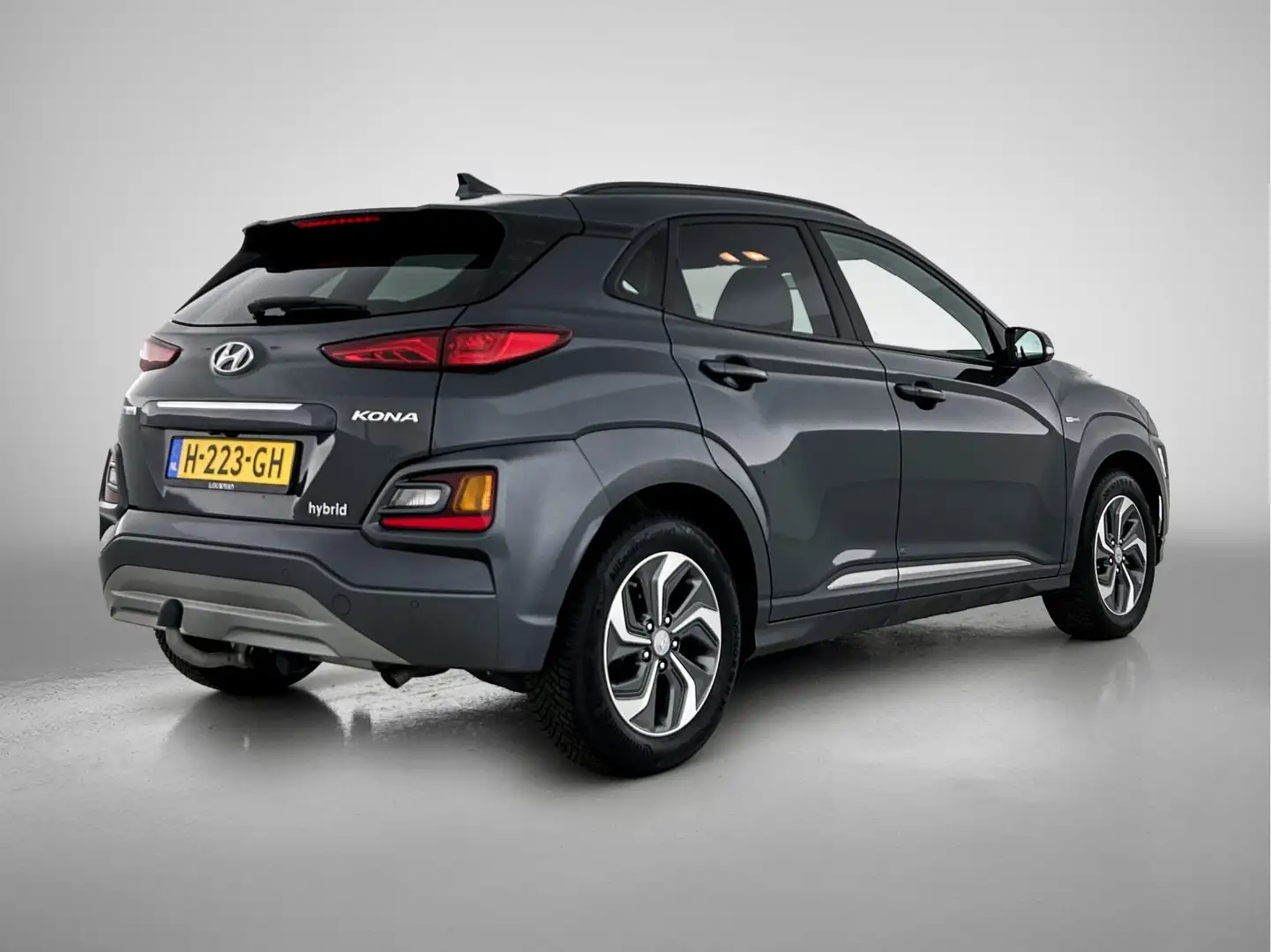 Hyundai KONA 1.6 GDI HEV Premium Grijs - 2