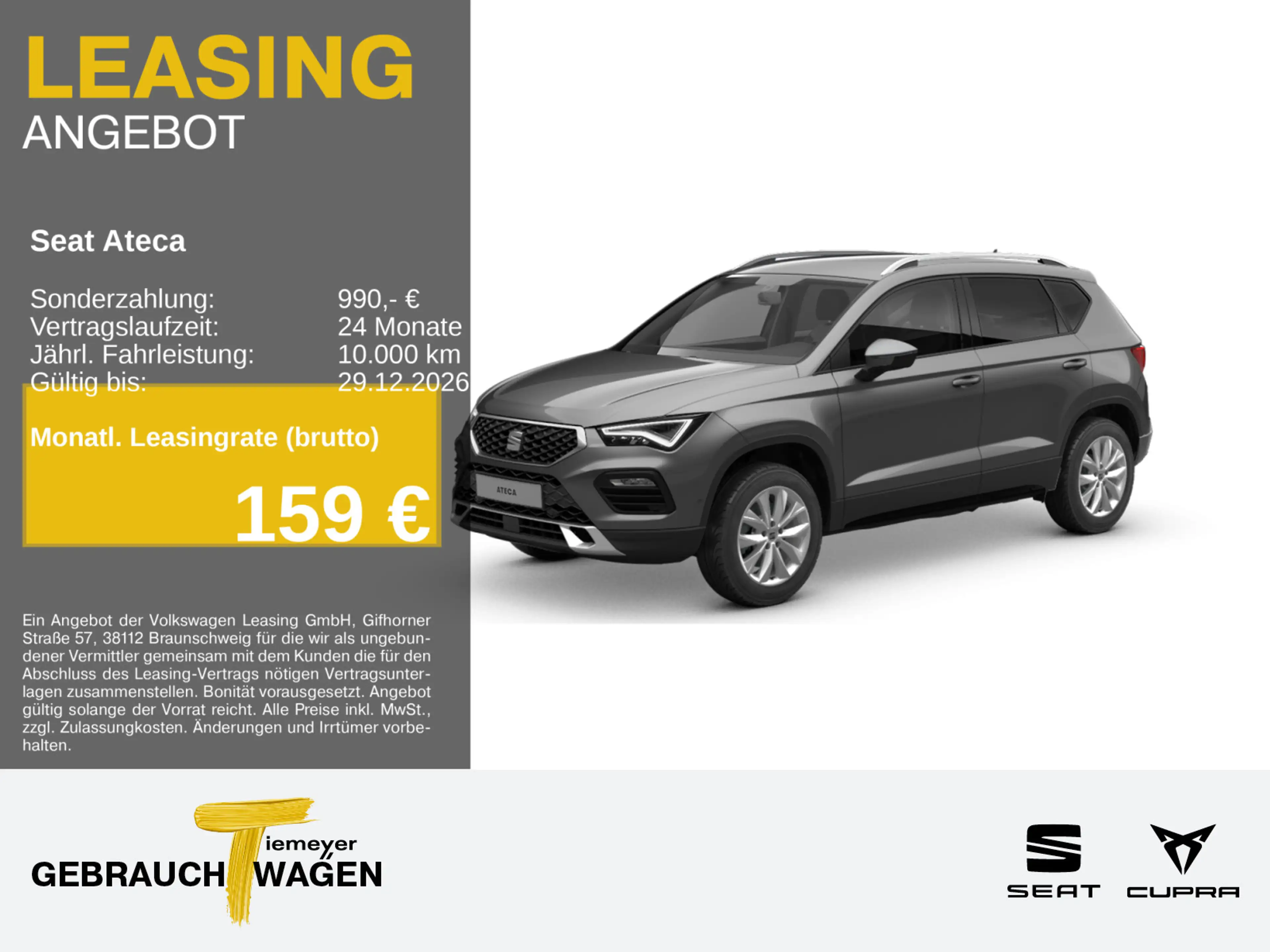 SEAT Ateca 2.0 TDI DSG STYLE AHK NAVI+ KAMERA eKLAPPE