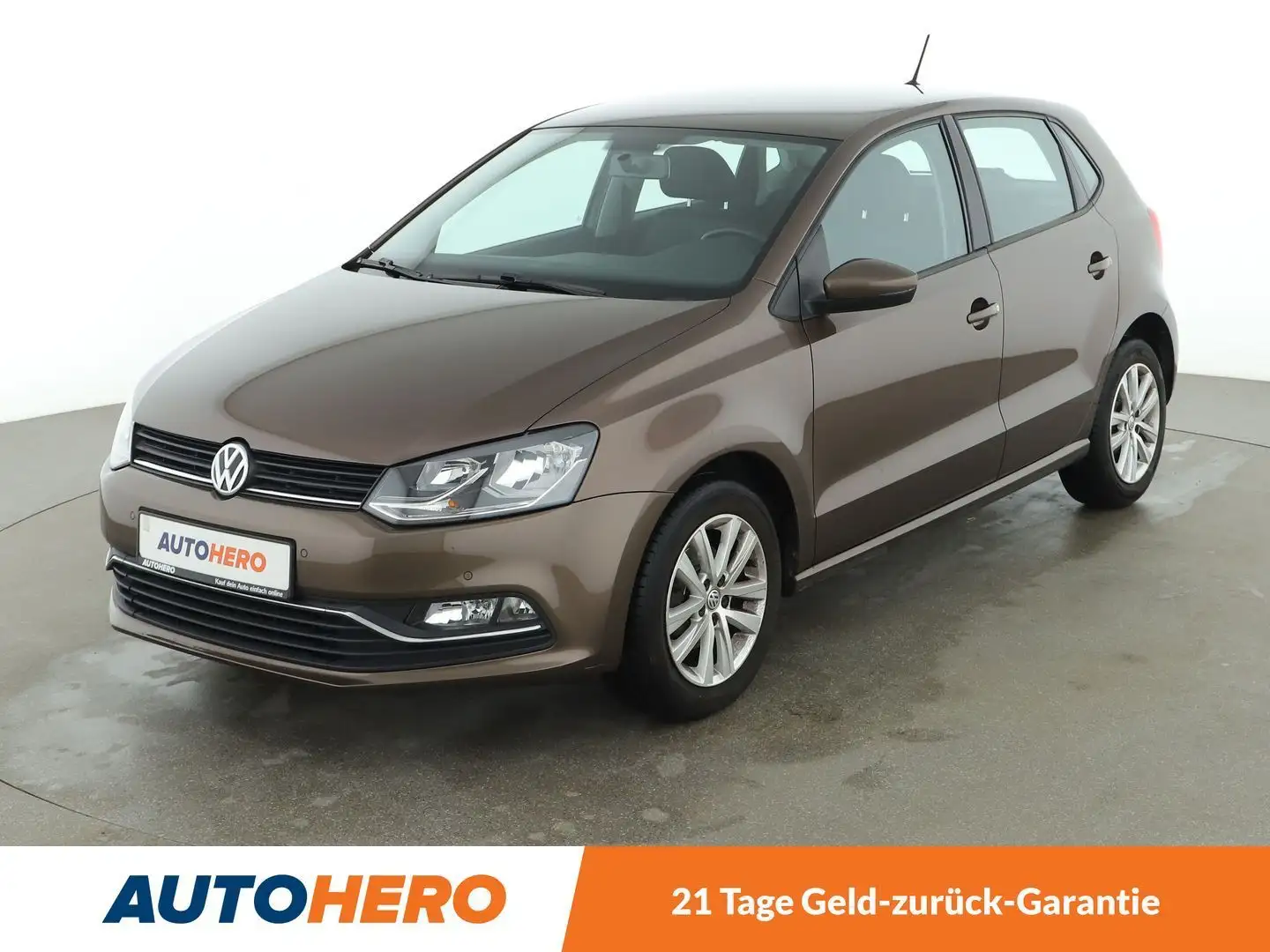 Volkswagen Polo 1.2 TSI Comfortline BlueMotion Tech*TEMPO*PDC*ALU* Braun - 1