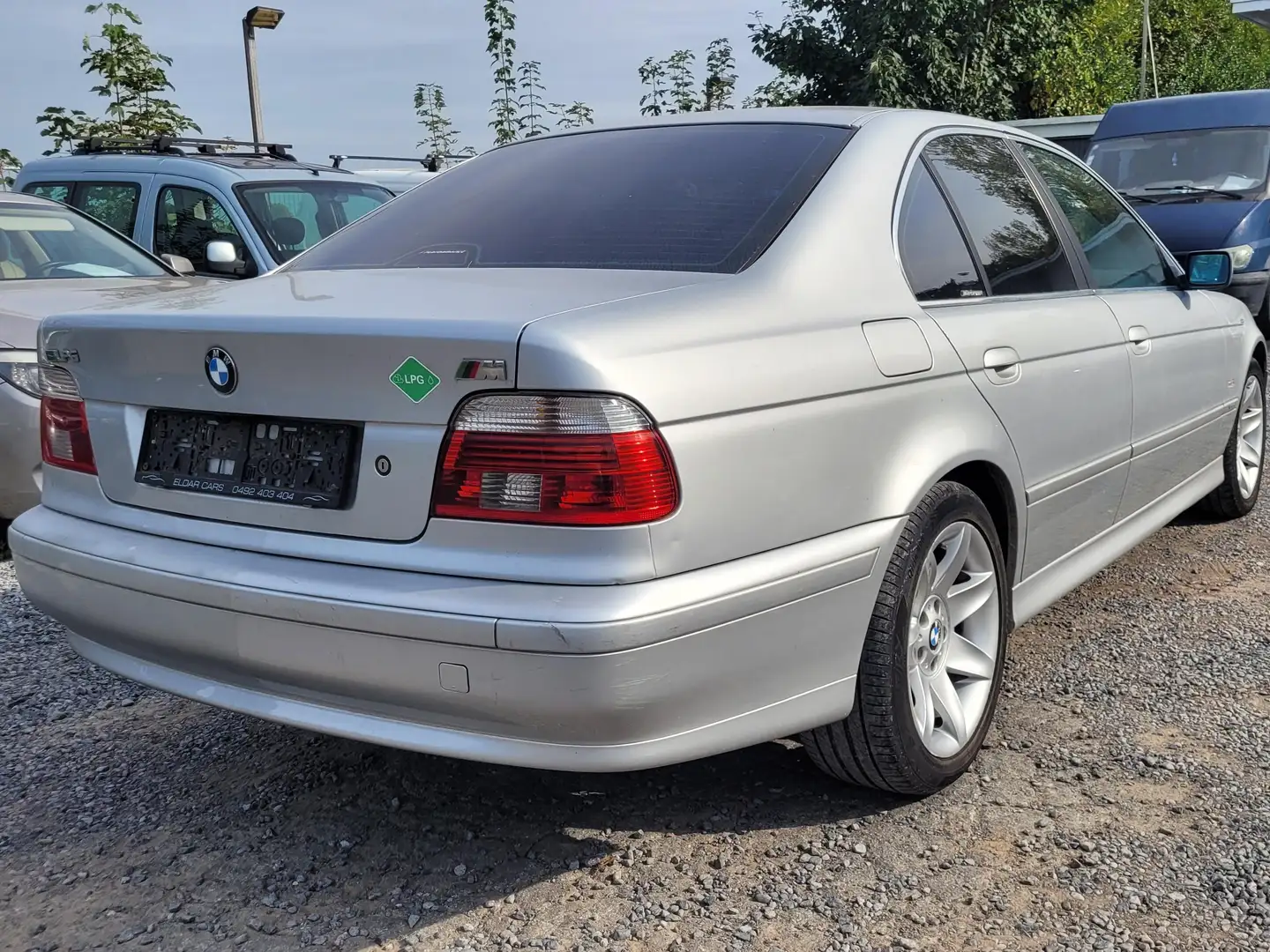 BMW 520 2171cc benzine/LPG AUTOMAAT AIRCO LEDER GPS 2001 Grijs - 1