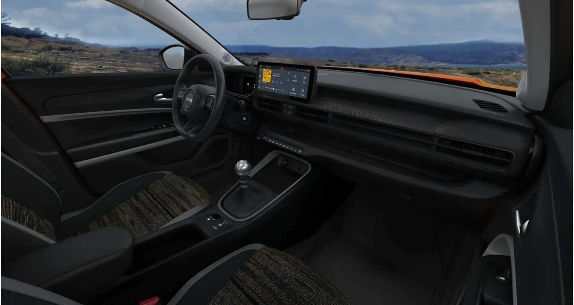 Jeep Avenger 1.2 Longitude Turbo Benzina ICE 100 CV Rosso - 2