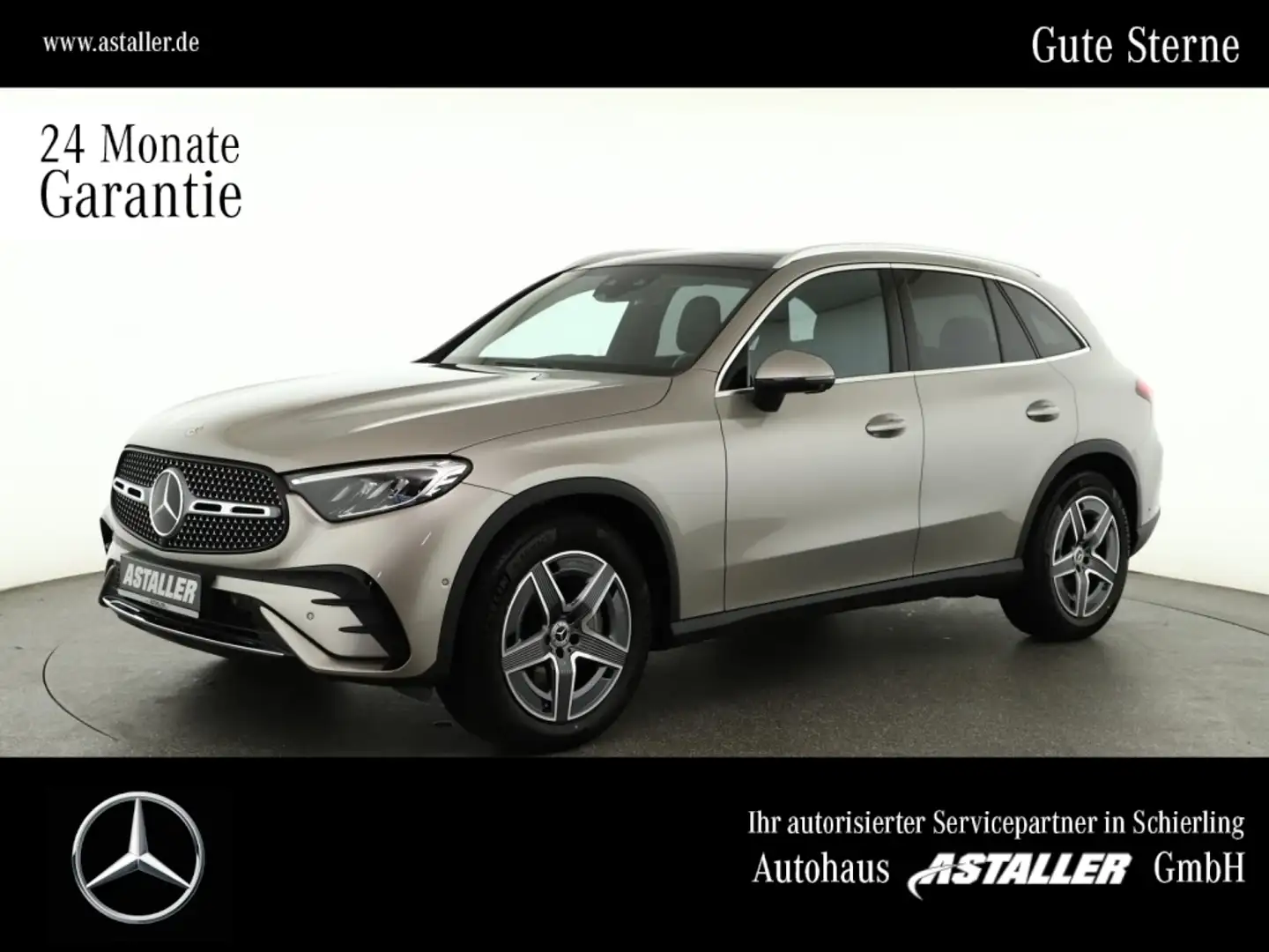 Mercedes-Benz GLC 300 4M AMG Line 2x MBUX+Led+Pano+AHK+Distro Silber - 1