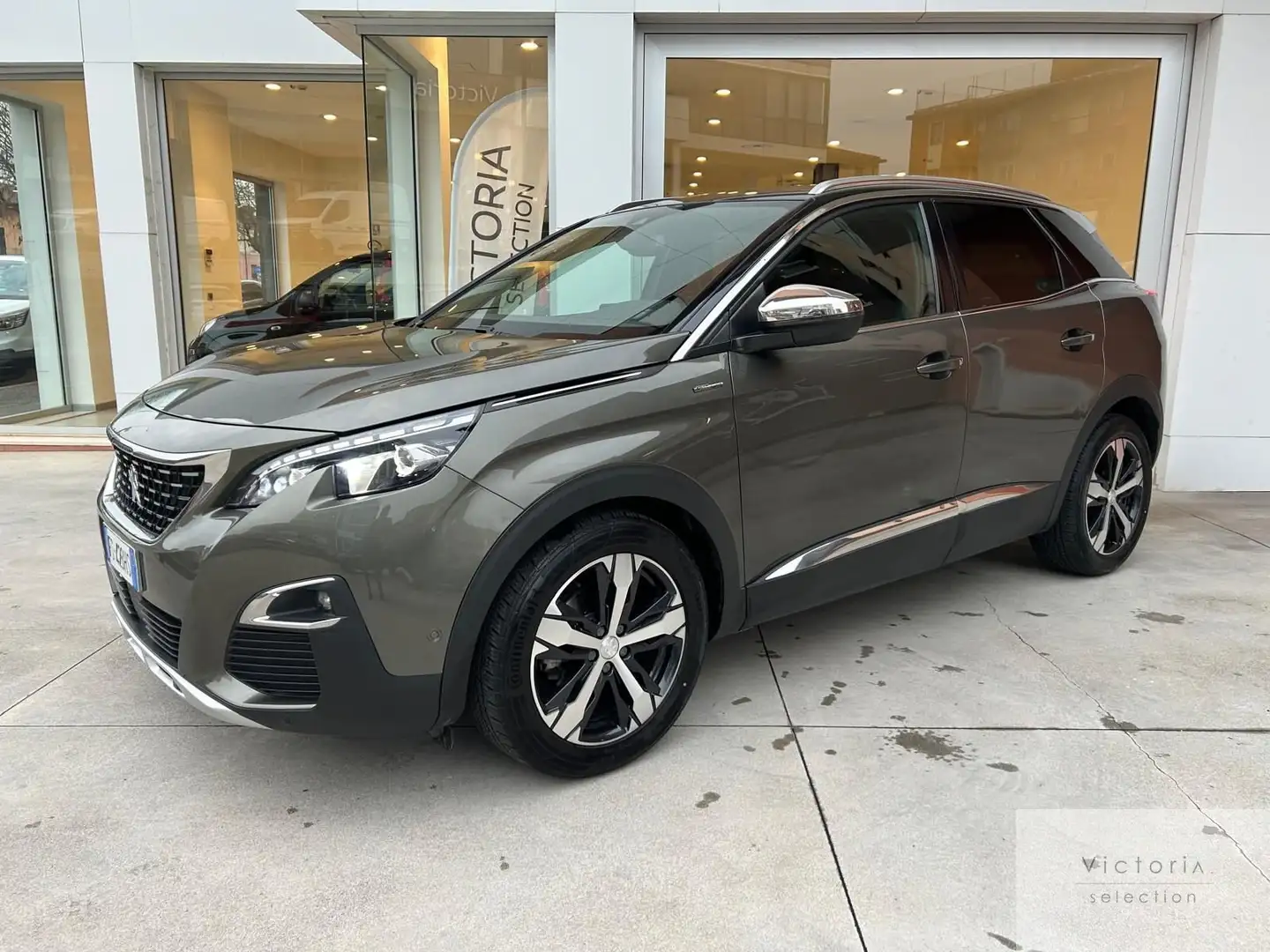 Peugeot 3008 3008 130 CV C.AUTOMATICO GT-LINE NAVI RETROCAMERA Grigio - 1