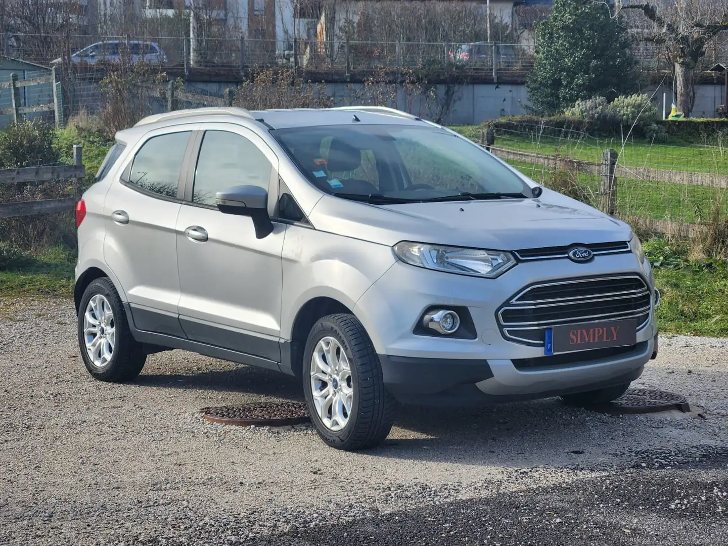 Ford EcoSport EcoSport 1.0 EcoBoost 125 Titanium Gris - 1