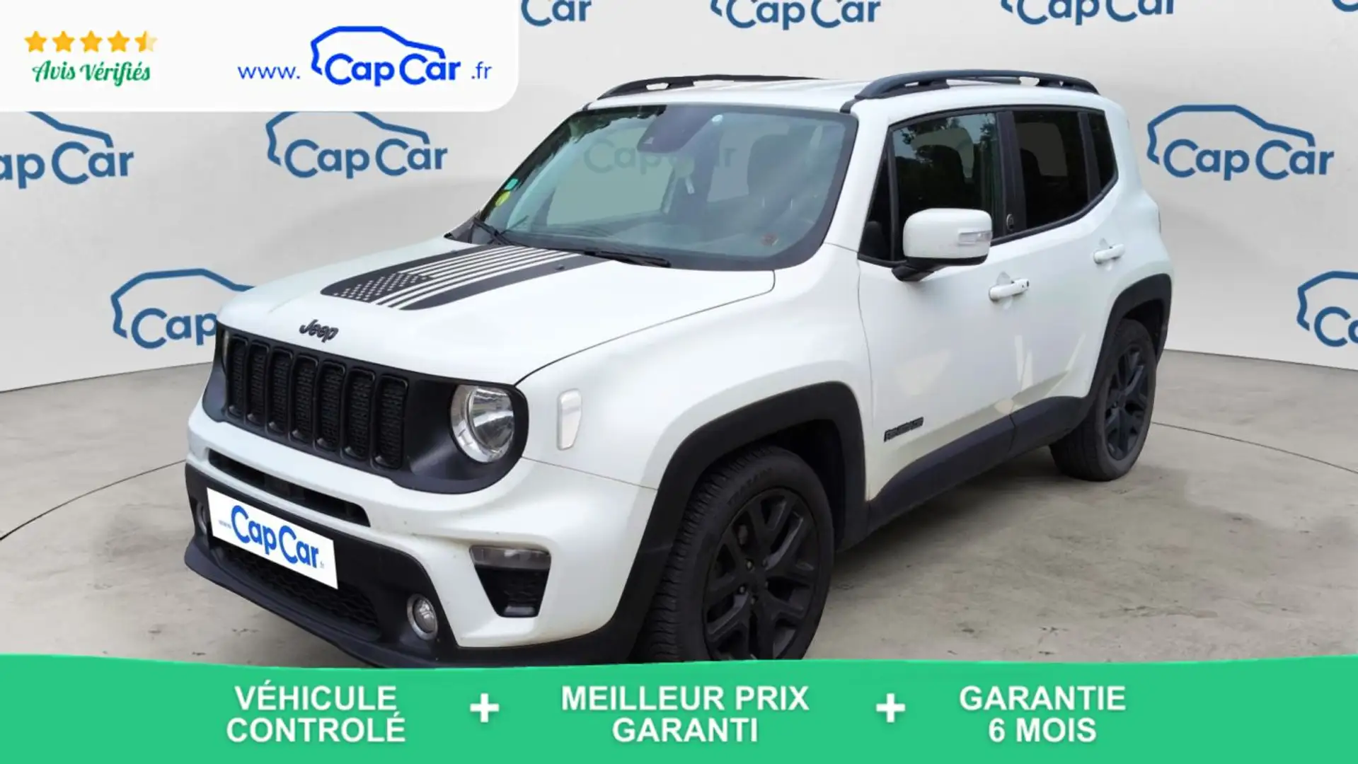 Jeep Renegade 1.6 MultiJet 120 Brooklyn Edition Blanc - 1