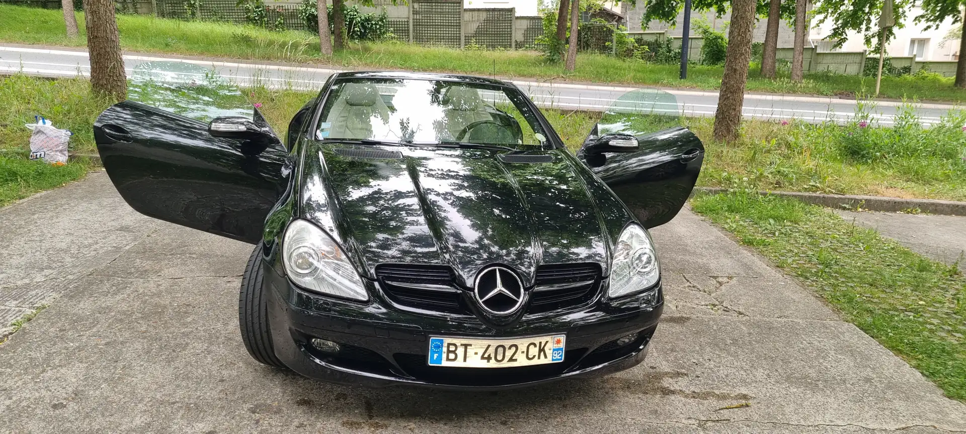 Mercedes-Benz SLK 200 SLK 200 K A Noir - 1