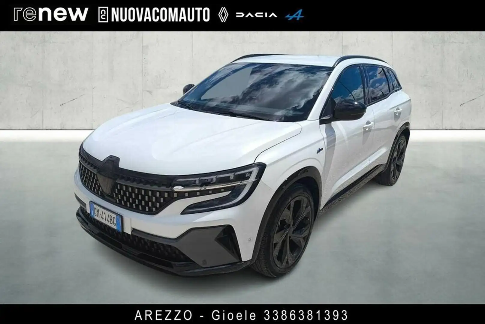 Renault Austral 1.2 E-Tech full hybrid Iconic Esprit Alpine 200cv Bianco - 1