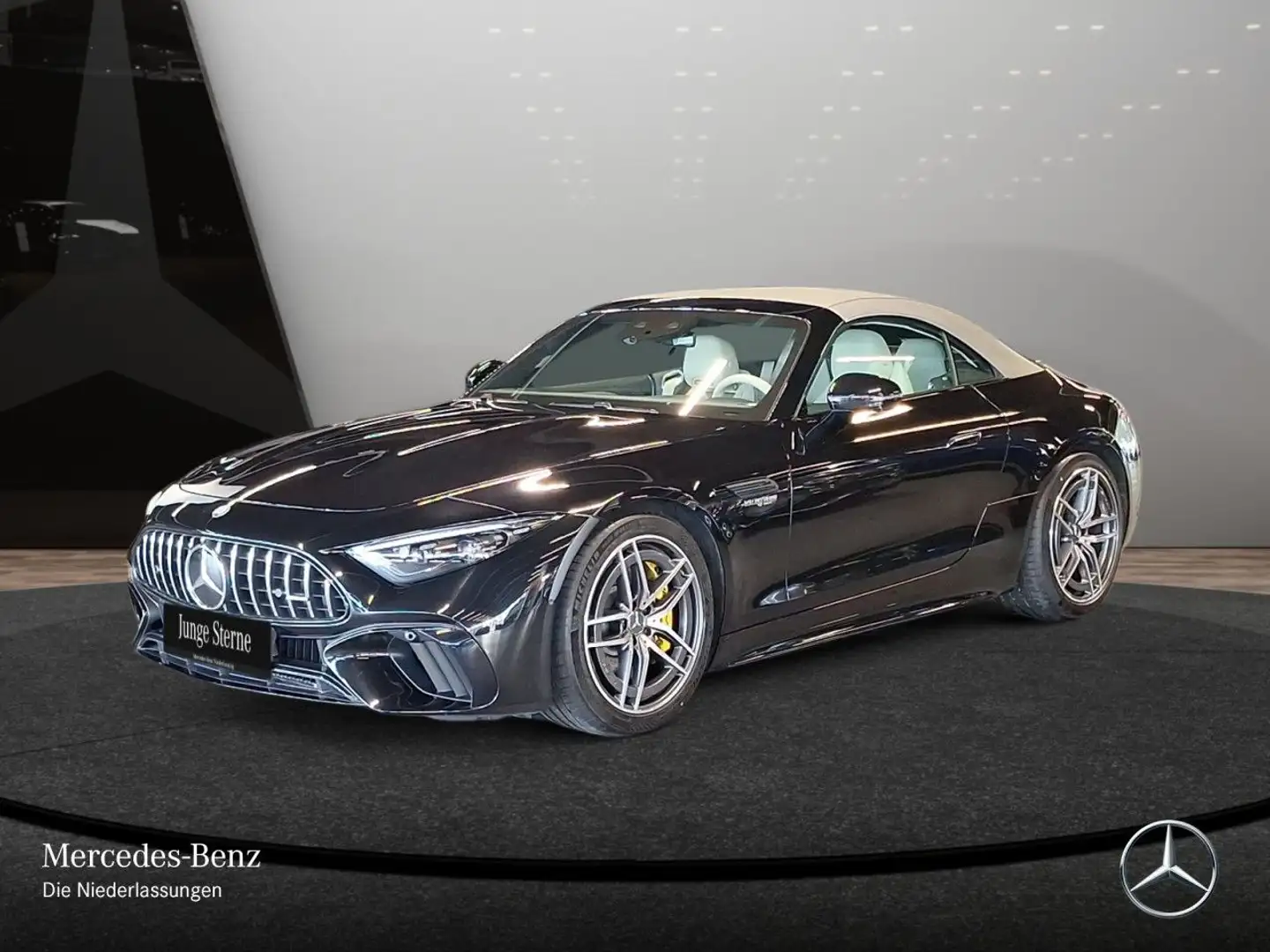 Mercedes-Benz SL 63 AMG Cab. 4M Fahrass WideScreen Sportpak HUD Negro - 2