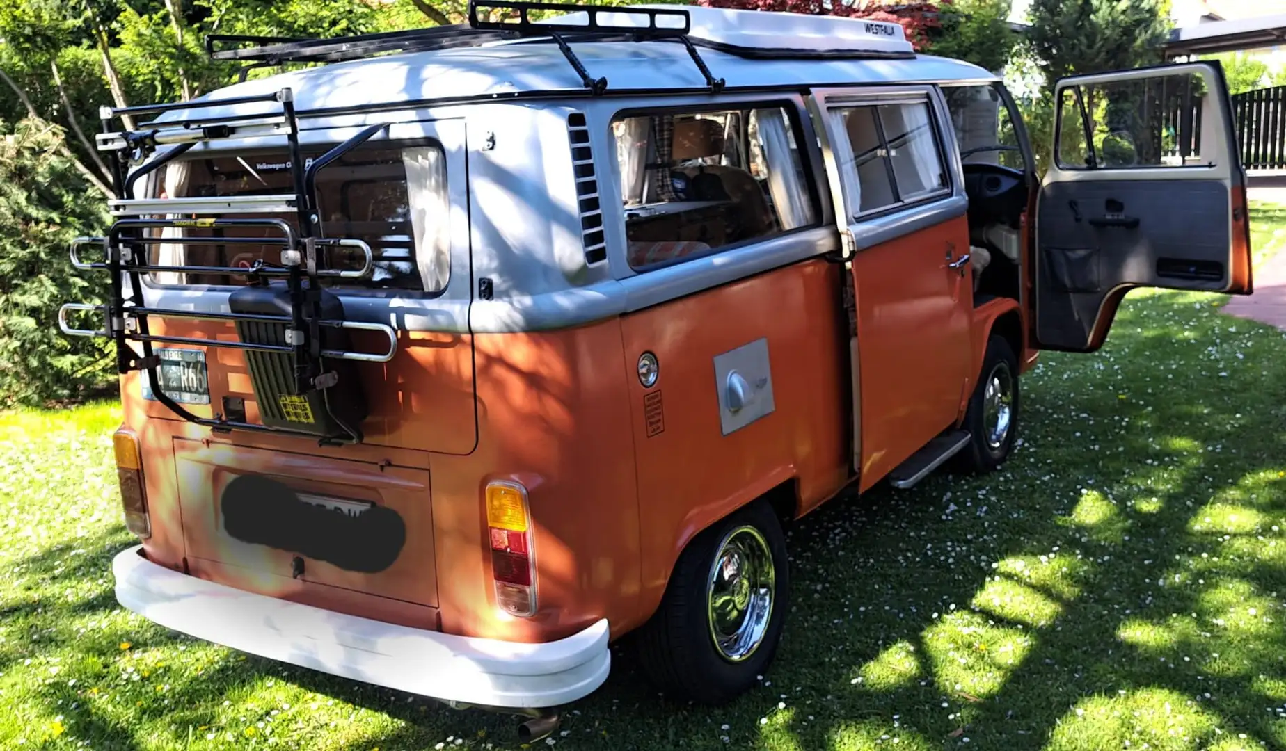 Volkswagen T2 2,0, Camper Oranje - 2