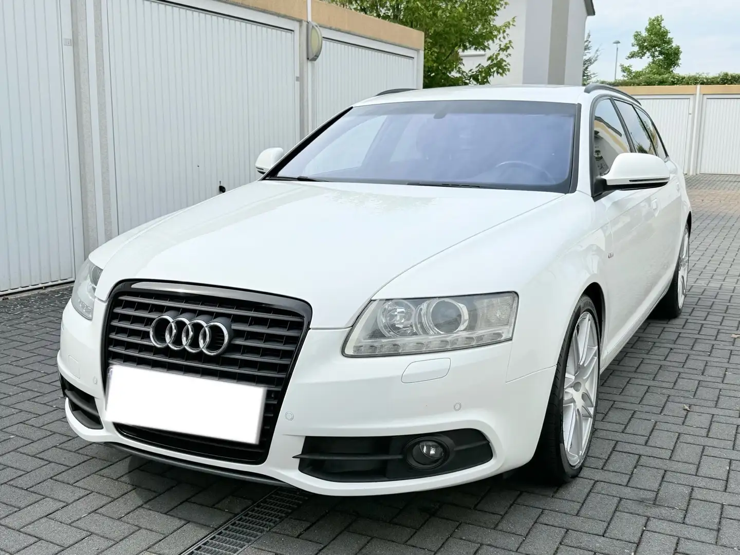 Audi A6 3.0 TDI DPF Quattro 3x S-Line Plus Exclusive AHK Weiß - 1