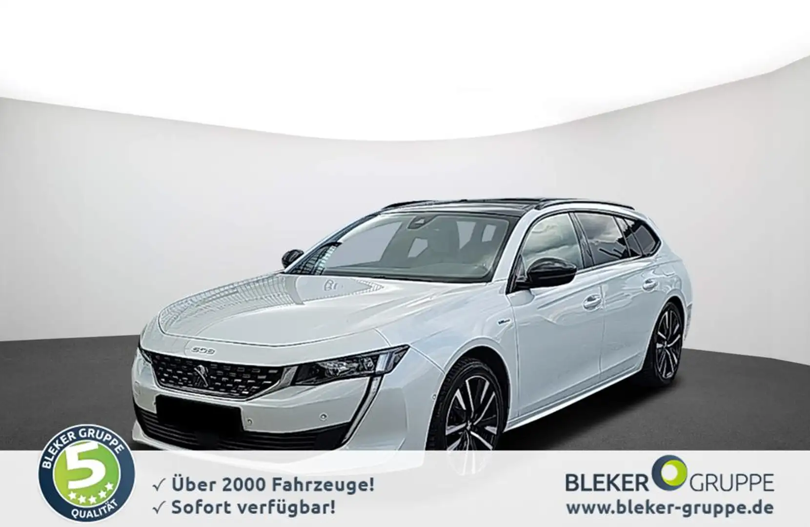 Peugeot 508 Hybrid 225 (Plug-In) SW GT (EURO 6d) Weiß - 1