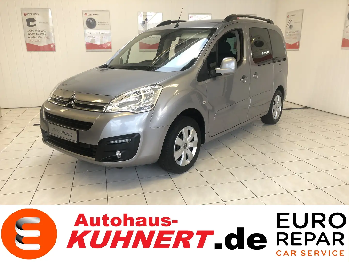 Citroen Berlingo PT 110 AHK Kamera Apple CarPlay 3 Einzelsitze ... Grau - 1