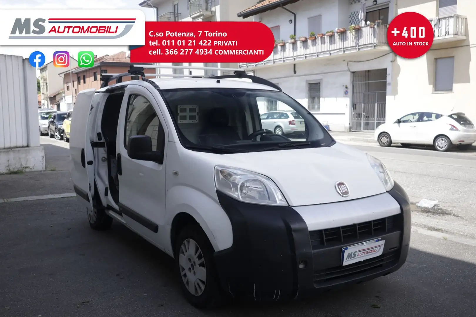 Fiat Fiorino Fiorino QUBO 1.3 MJT 75CV SX (N1) Autocarro Blanco - 1