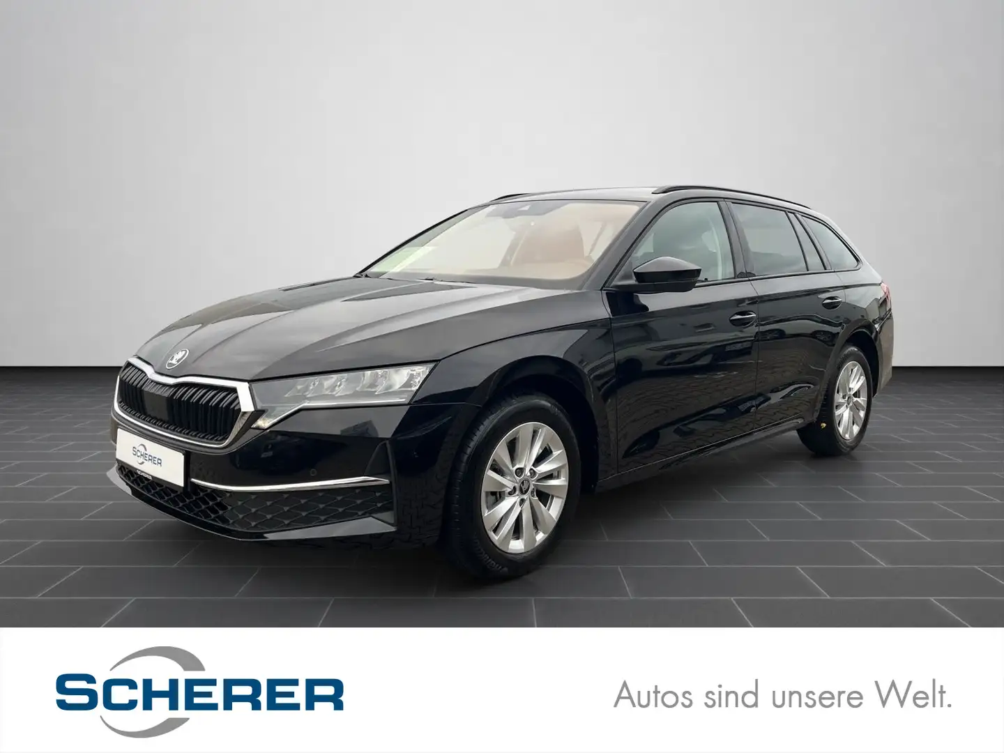 Skoda Octavia Combi 1,5 TSI DSG NAVI/LED/RFK/Sitzheizu Noir - 1