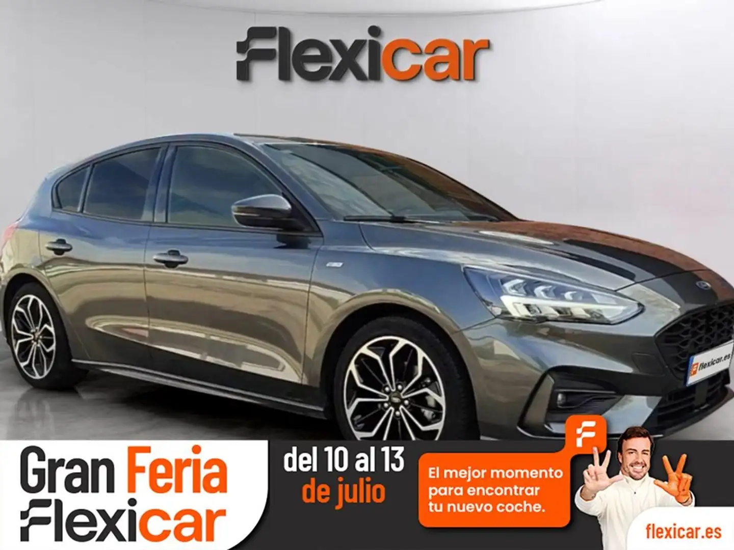 Ford Focus 1.0 Ecoboost ST Line Aut. 125 Gris - 1