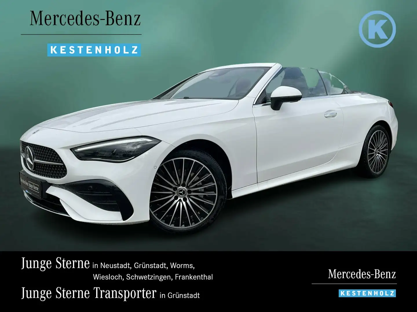 Mercedes-Benz CLE 200 CLE 200 Cabriolet AMG+MEMO+KAMERA+AIRSCARF+KEYGO Weiß - 1