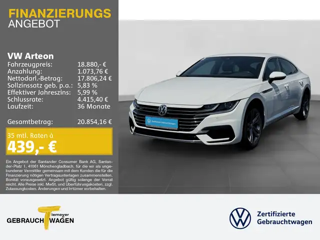 Volkswagen Arteon TDI R-LINE LED NAVI KEYLESS