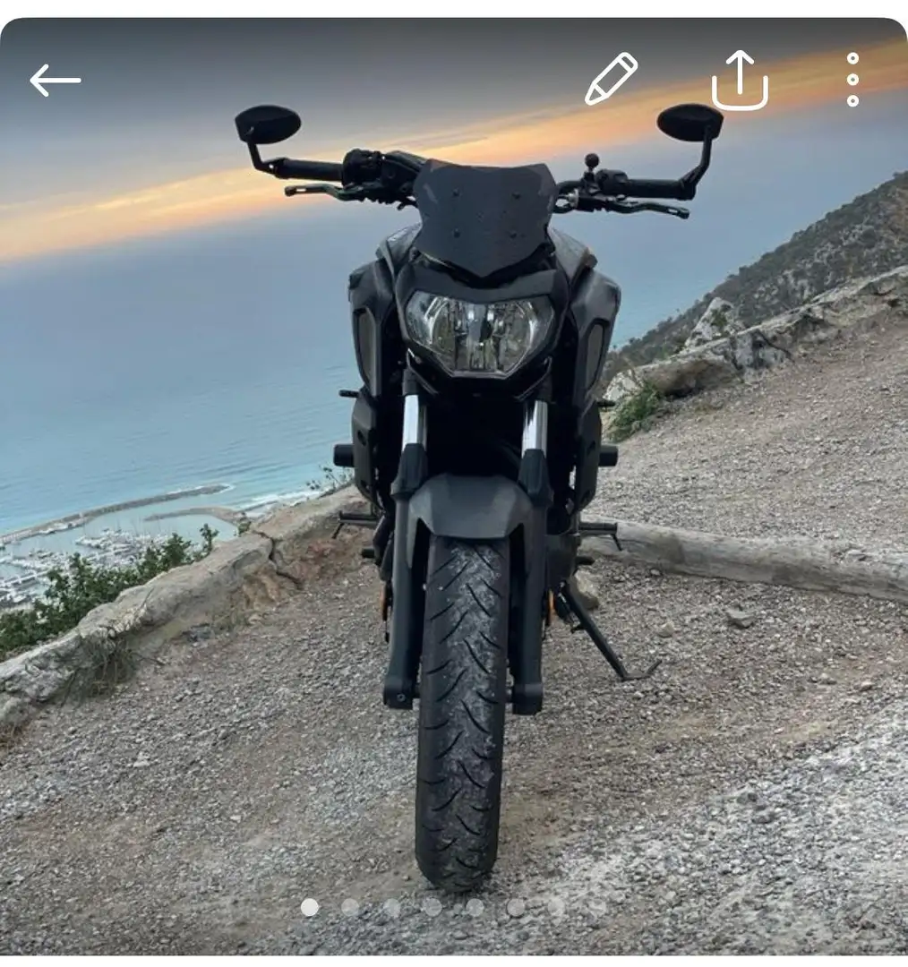 Yamaha MT-07 ABS 2019 Чорний - 1