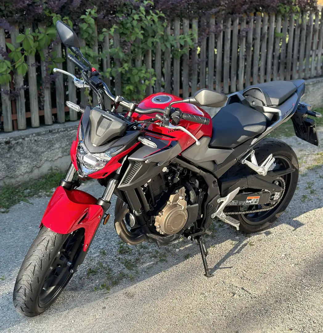 Honda CBF 500 Rojo - 1