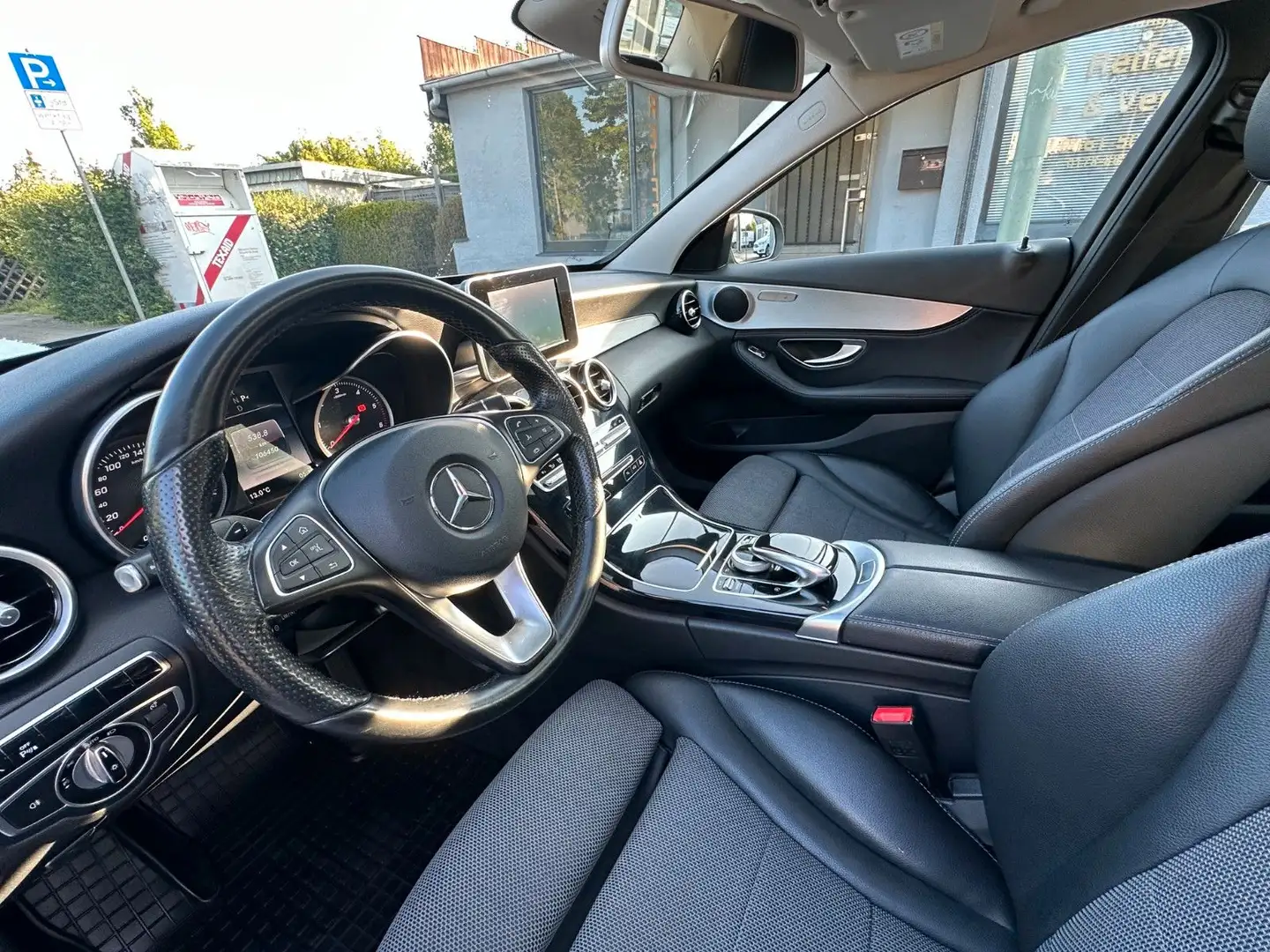 Mercedes-Benz C 220 Avantgarde LED|Navi|Teilleder|Tempomat Grau - 2