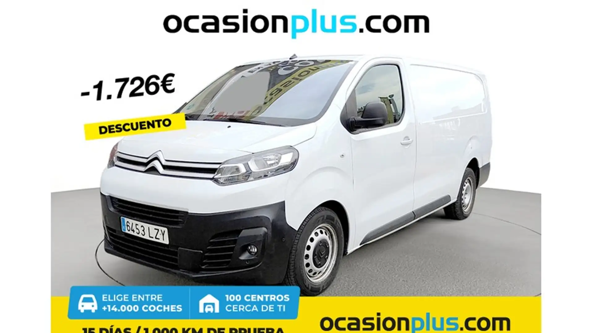 Citroen Jumpy Fg. 1.5 BlueHDI Talla XL S&S 100 Blanco - 1
