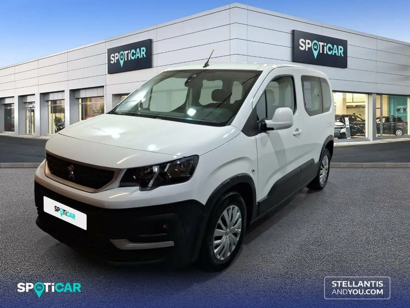 Peugeot Rifter Standard BlueHDi 73kW Active Blanc - 1