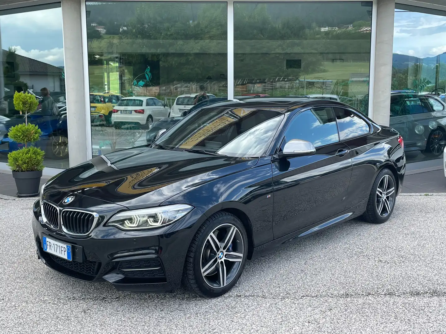 BMW 240 M 240i Coupe auto my18 340cv Nero - 1