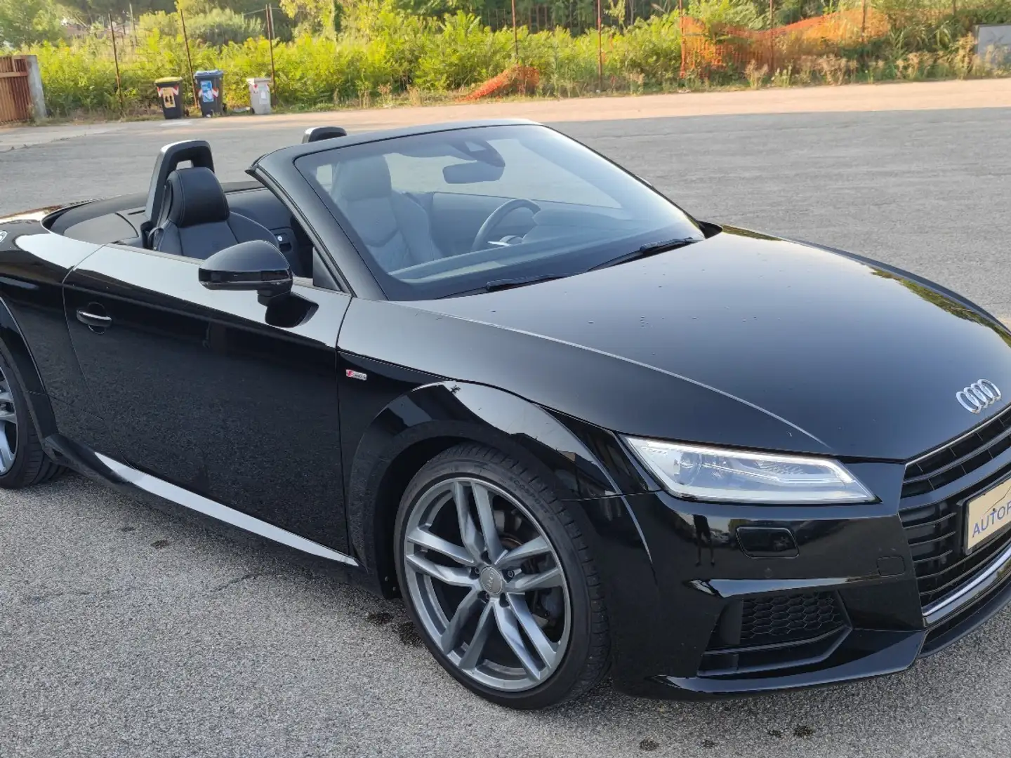 Audi TT Roadster 1.8 TFSI S line ultra VALUTO PERMUTA Zwart - 1