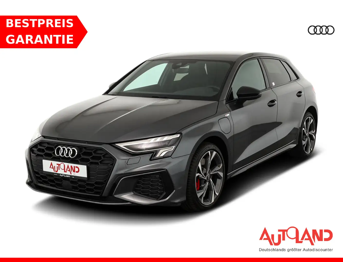 Audi A3 SB 35 TDI S-Tronic S-Line VC LED ACC B&O AHK Grau - 1