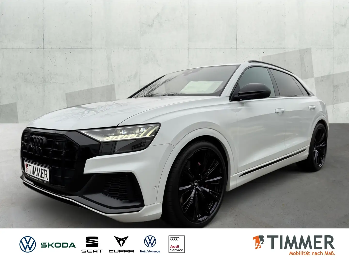 Audi SQ8 SQ8 4.0 TFSI quattro tiptronic *NACHT*NP 136T*SO Biały - 1