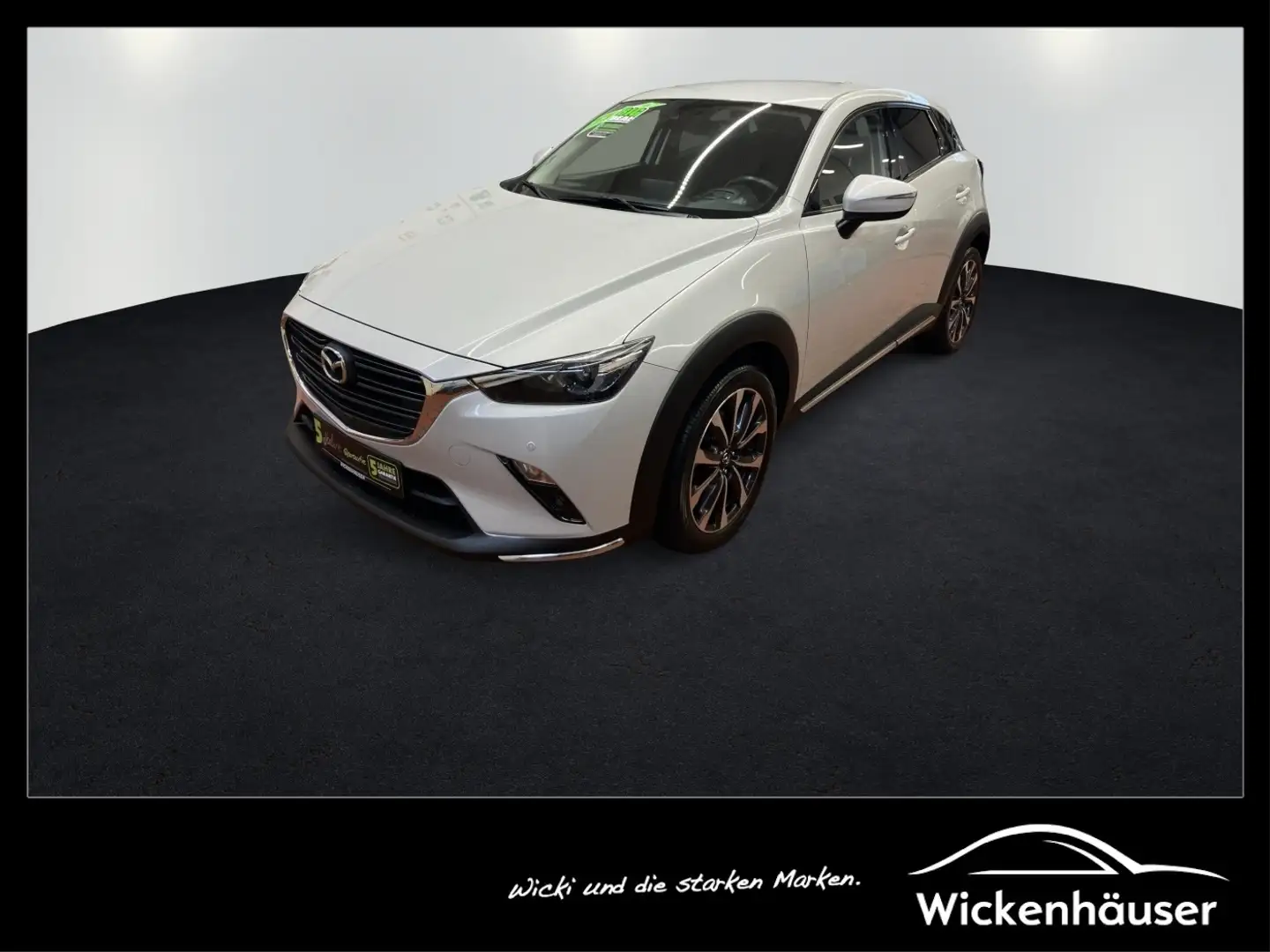 Mazda CX-3 Sports-Line LED+Navi+SHZ+KeyLess+HeadUp Blanco - 1