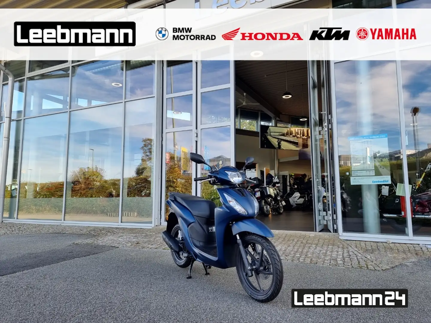 Honda NSC 110 Vision 110 2024 auch NEU! Kék - 1