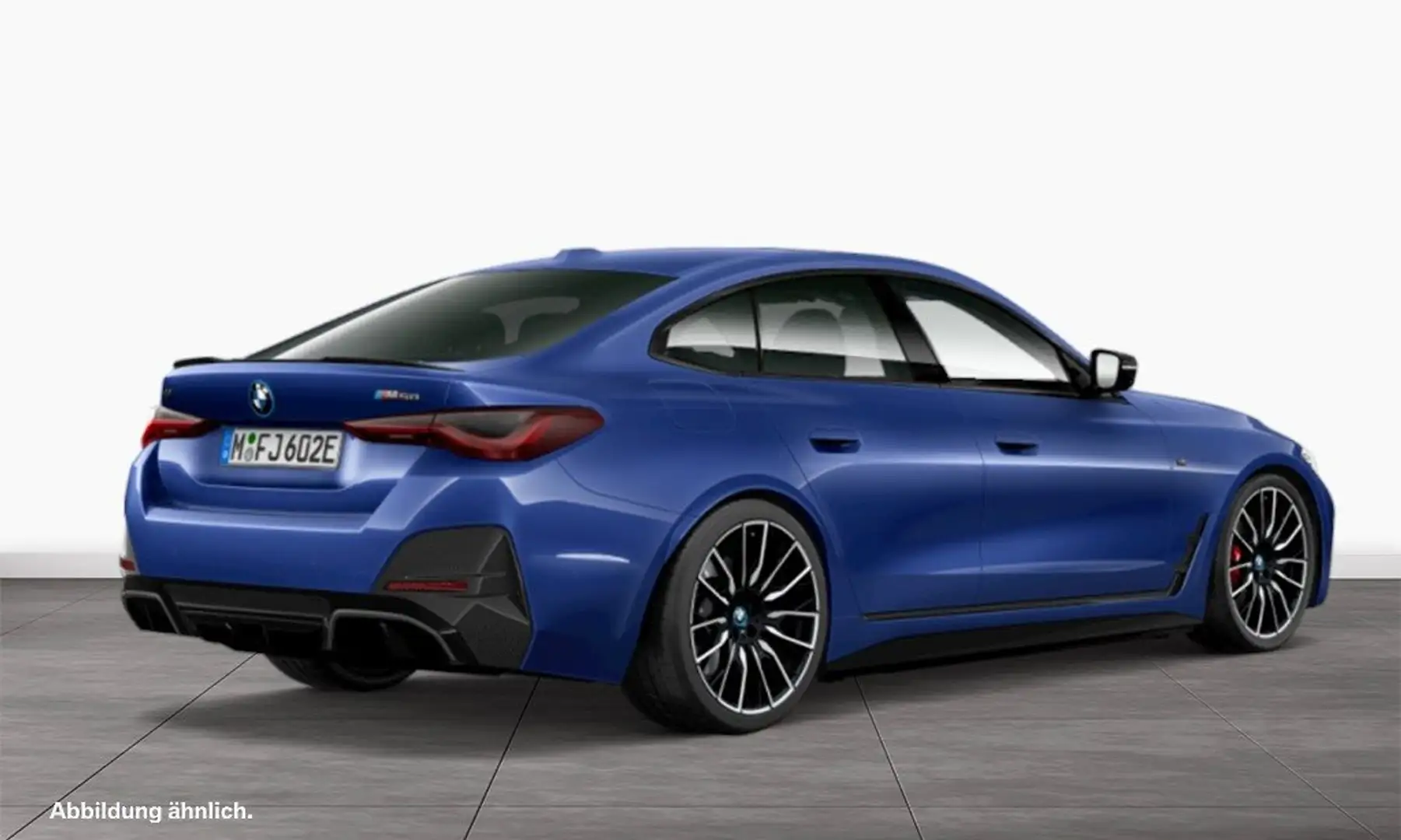 BMW i4 M50 Gran Coupé M Sport Pro RFK Pano Laser Bleu - 2