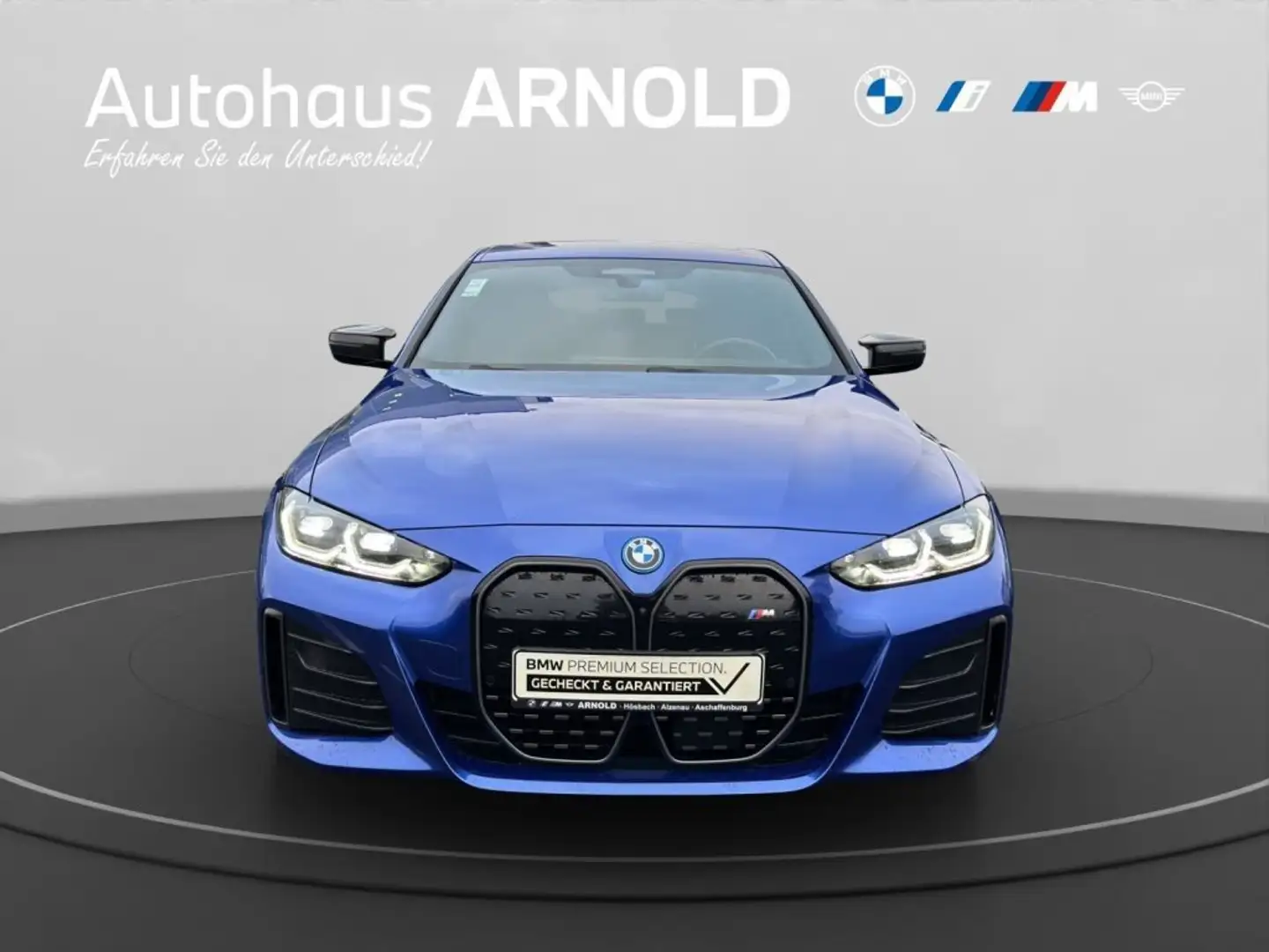 BMW i4 M50 Gran Coupé M Sportpaket Pro PanoDach. Lenkradh Blau - 2