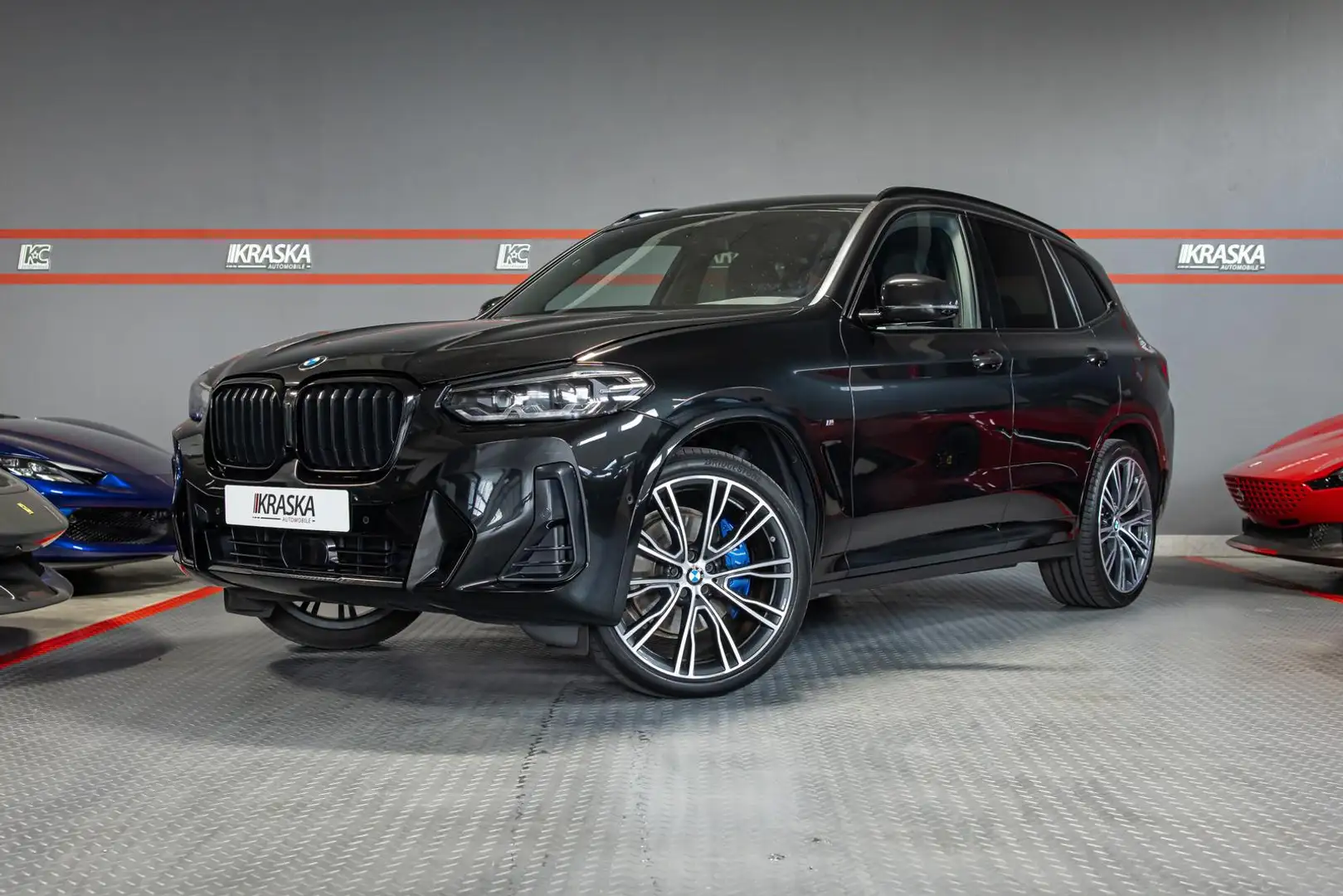 BMW X3 30d xDrive M Sport AHK SHADOW LEDER LHZ STHZ Noir - 1