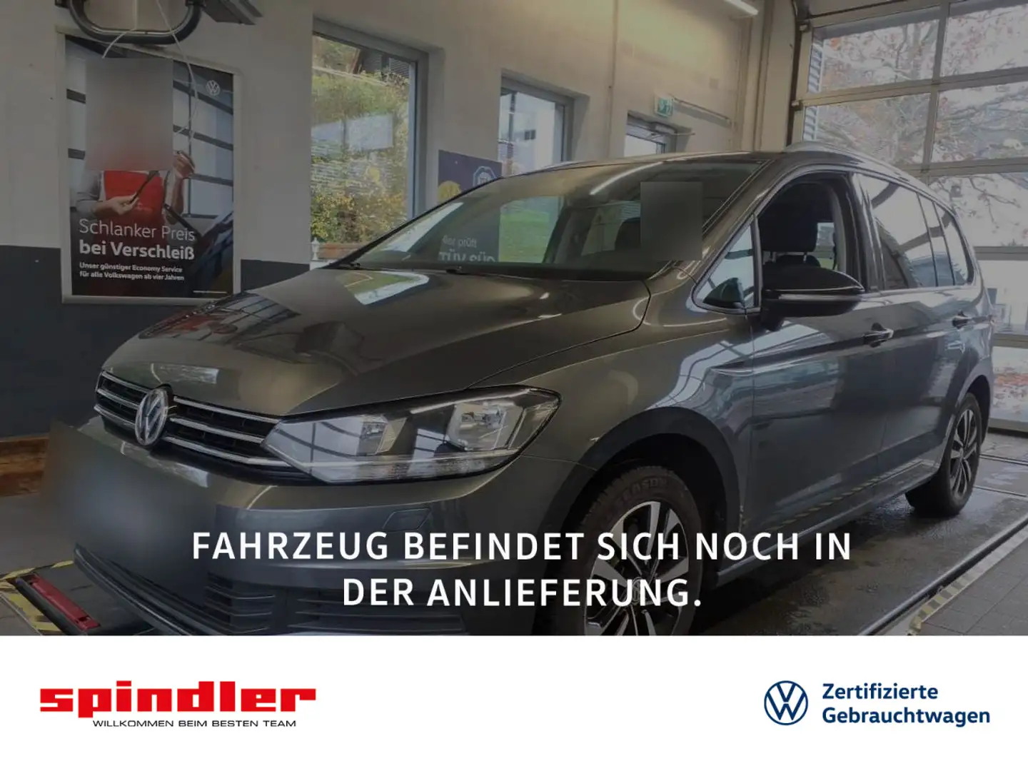 Volkswagen Touran IQ.Drive 1.6 TDI / 7Sitze, Navi, ParkAssi Grau - 1