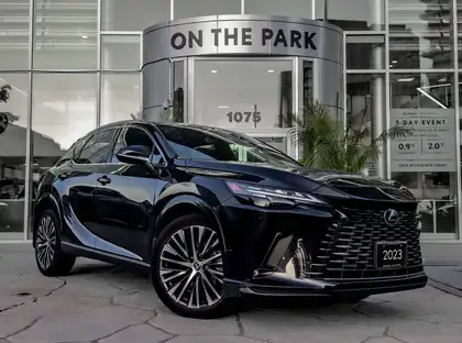 Black 2023 Lexus RX Hybrid SUV / Crossover All-Wheel Drive Automatic