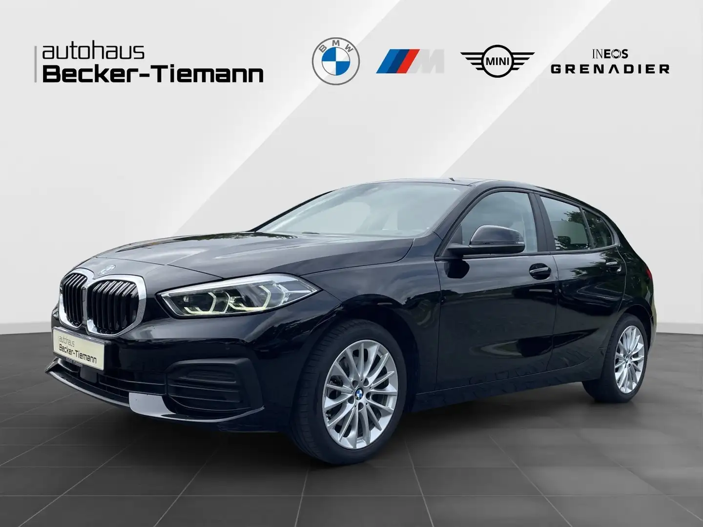 BMW 118 i Advantage/ Automatik/ LC Prof./ Adapt. LED/ Komf Zwart - 1